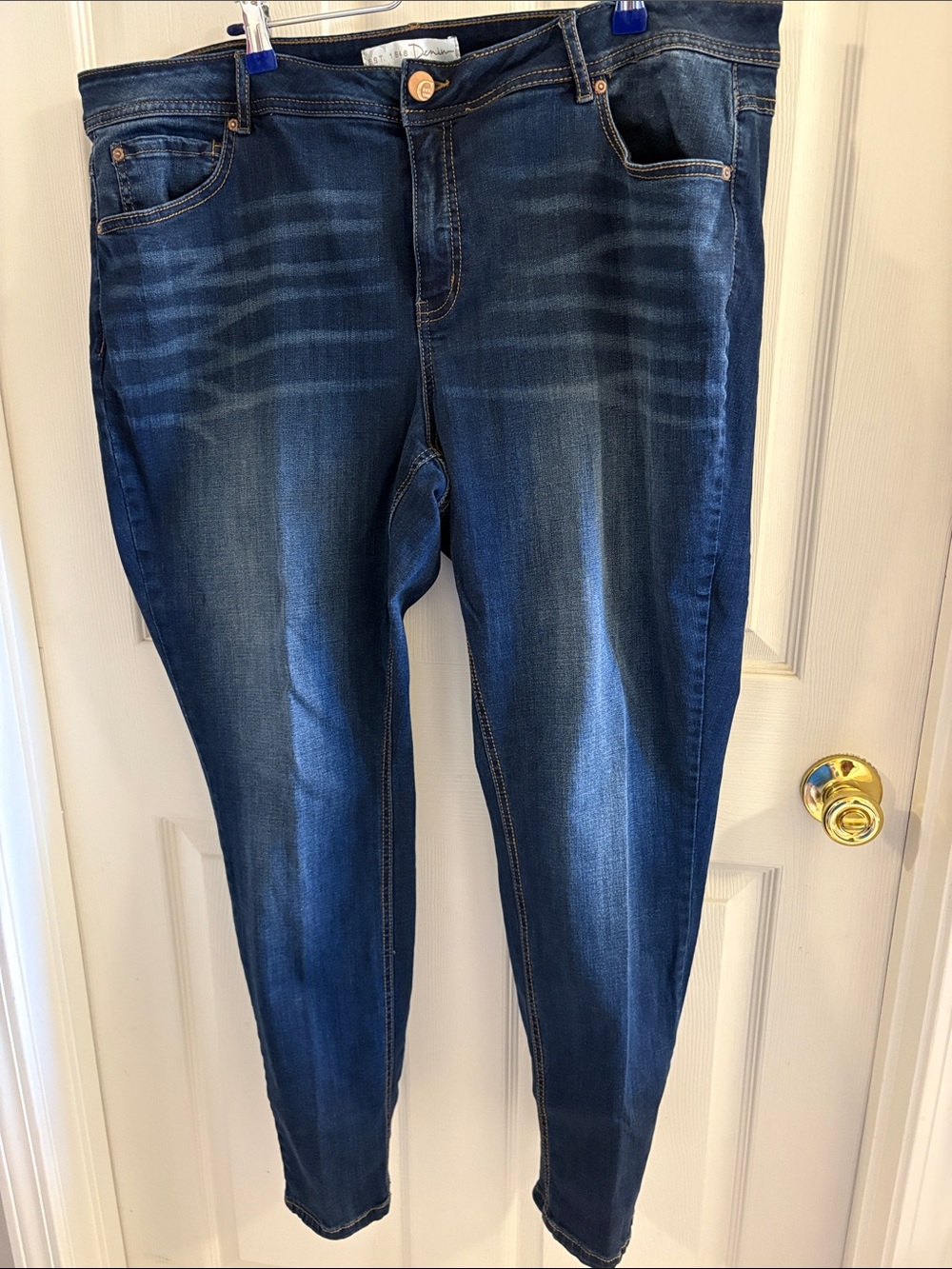 Cato Dark Blue Skinny Stretch Jeans